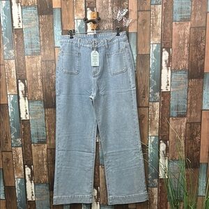 👖 NIMIN medium wide leg Y2K Denim jeans